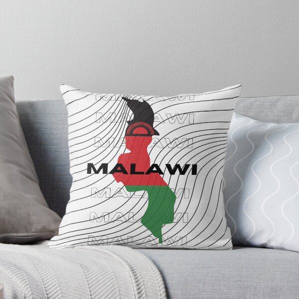 Item preview, Flag Map of Malawi designed and sold by nyblydd.