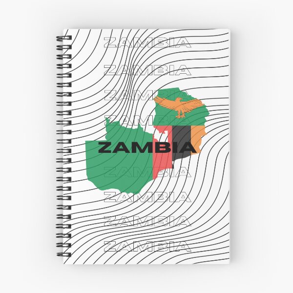 Item preview, Flag Map of Zambia designed and sold by nyblydd.