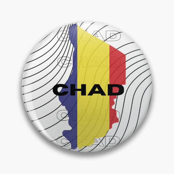 Item preview, Flag Map of Chad designed and sold by nyblydd.