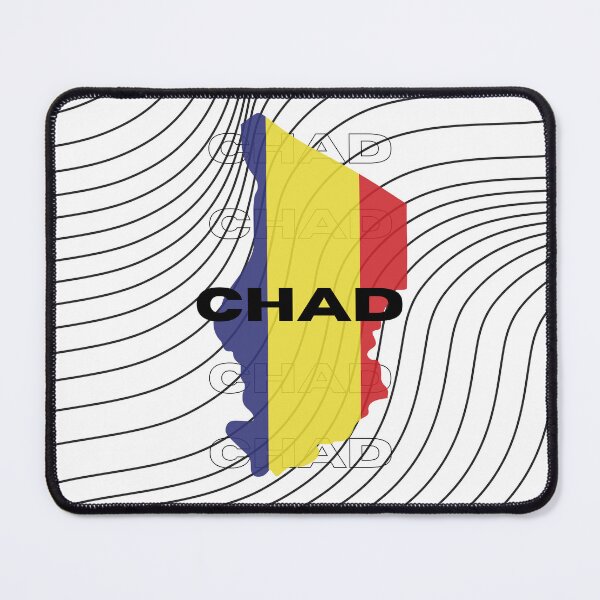 Item preview, Flag Map of Chad designed and sold by nyblydd.