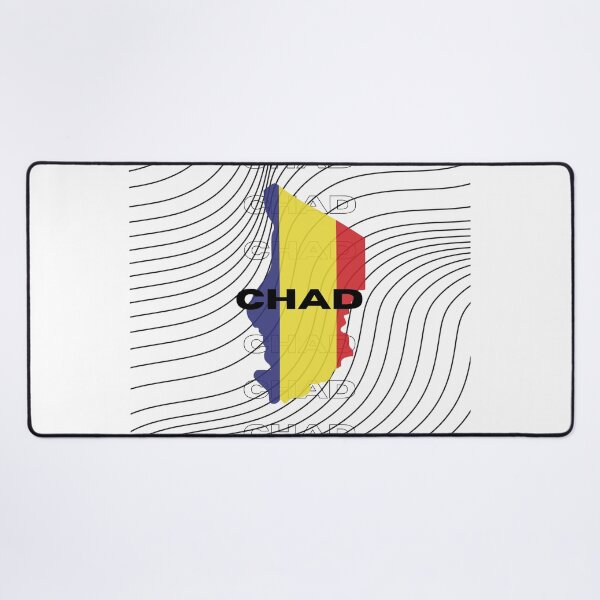 Item preview, Flag Map of Chad designed and sold by nyblydd.
