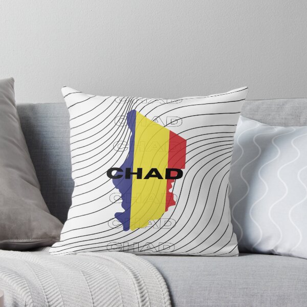 Item preview, Flag Map of Chad designed and sold by nyblydd.
