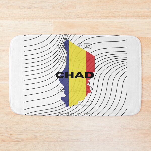 Item preview, Flag Map of Chad designed and sold by nyblydd.