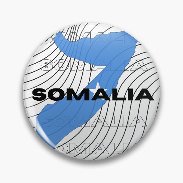 Item preview, Flag Map of Somalia designed and sold by nyblydd.