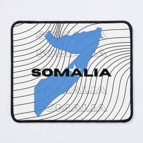 Item preview, Flag Map of Somalia designed and sold by nyblydd.