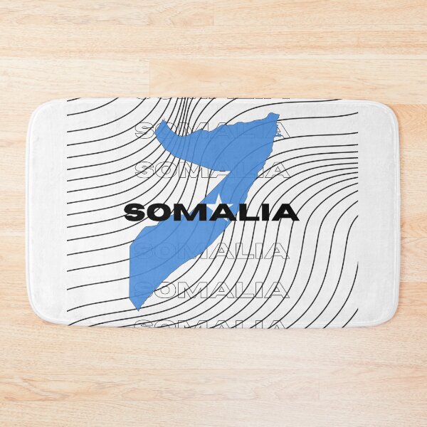 Item preview, Flag Map of Somalia designed and sold by nyblydd.