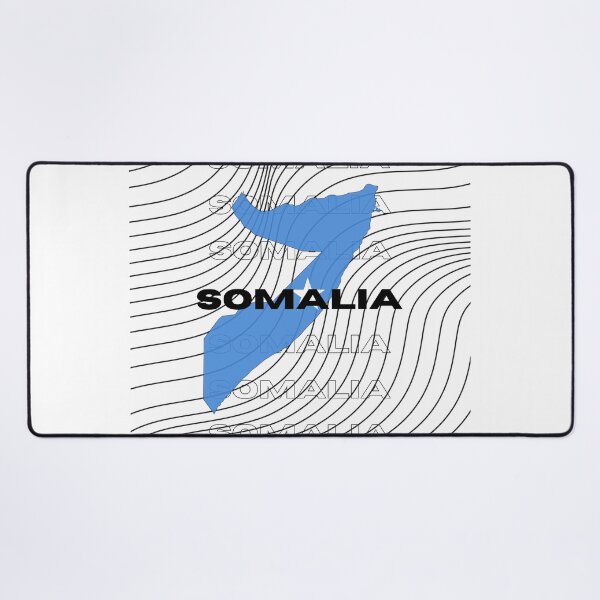 Item preview, Flag Map of Somalia designed and sold by nyblydd.