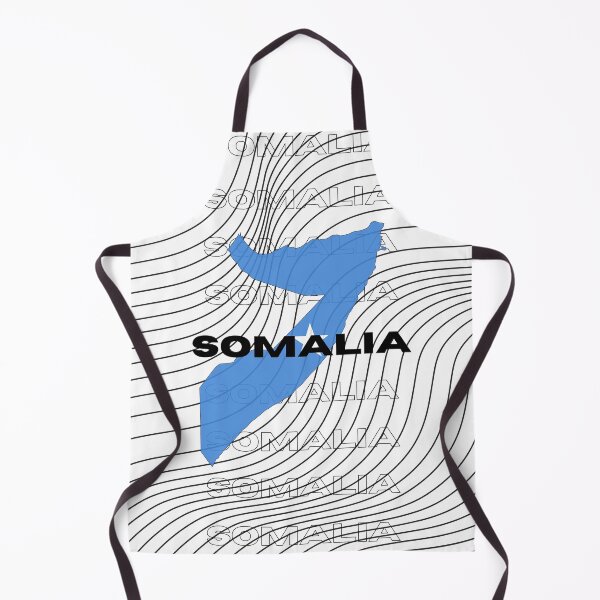 Item preview, Flag Map of Somalia designed and sold by nyblydd.
