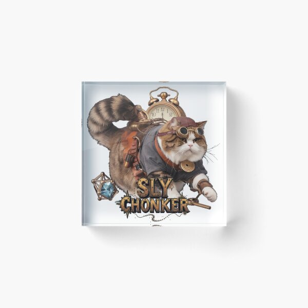 Item preview, Sly Chonker designed and sold by ChonkingHazard.