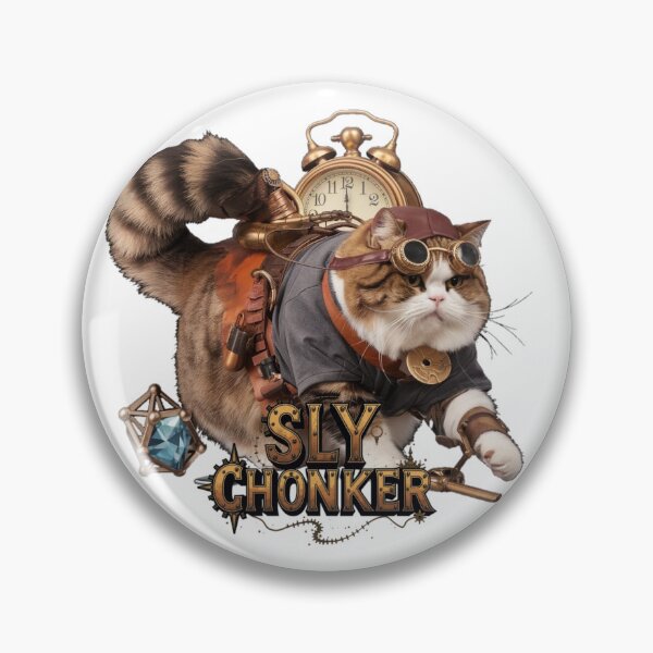 Item preview, Sly Chonker designed and sold by ChonkingHazard.