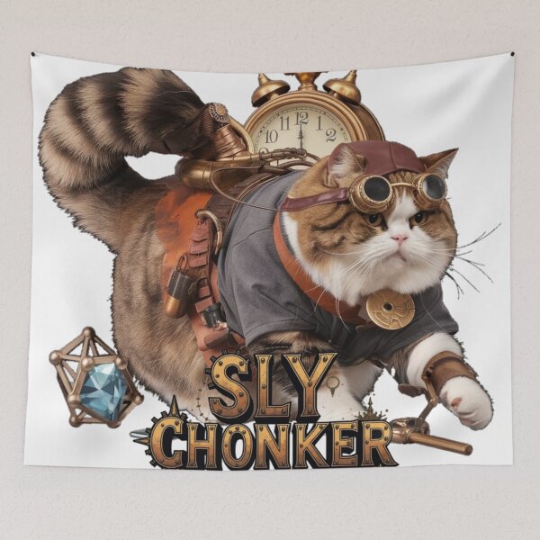 Item preview, Sly Chonker designed and sold by ChonkingHazard.