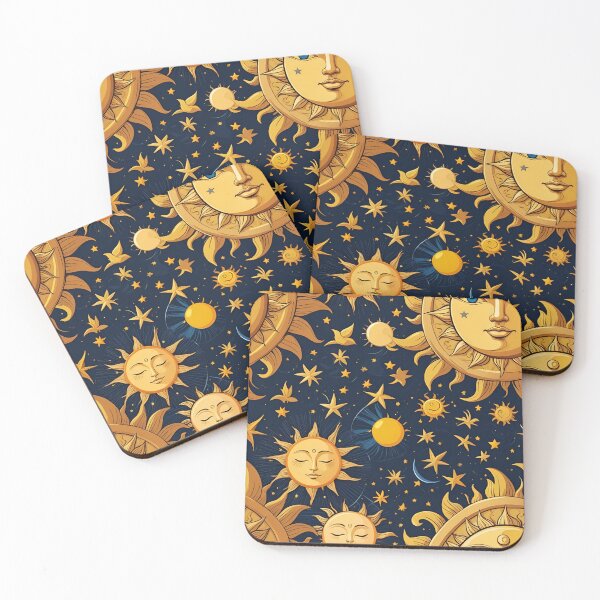 Item preview, Sun and Moon Pattern Design  designed and sold by Domo-Design.