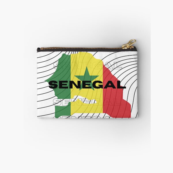 Item preview, Flag Map of Senegal designed and sold by nyblydd.