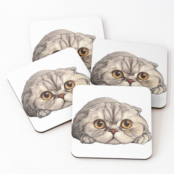 Item preview, Cute cartoon kitten designed and sold by Stickermagician.