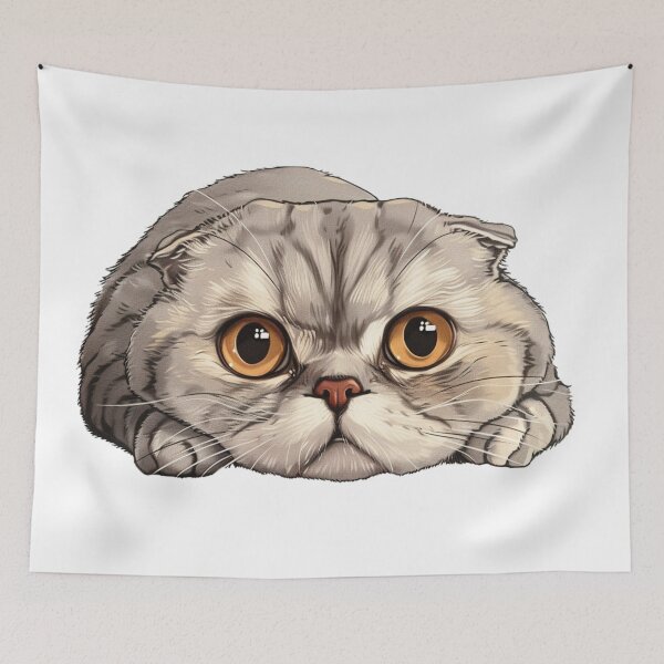 Item preview, Cute cartoon kitten designed and sold by Stickermagician.
