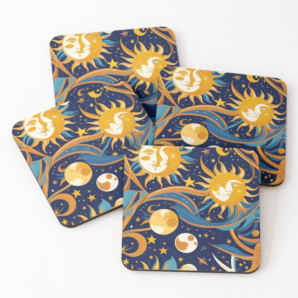 Item preview, Sun and Moon Pattern Design  2 designed and sold by Domo-Design.