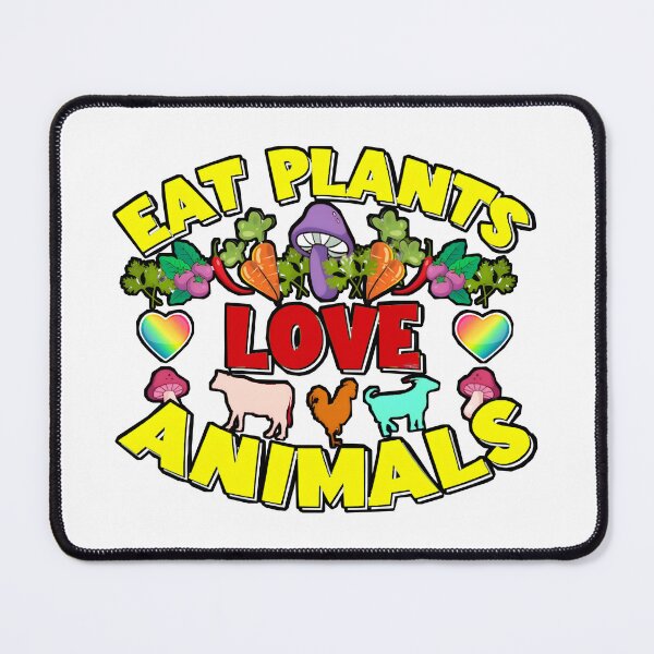Item preview, Eat Plants Love Animals designed and sold by VEGANIMAL Shop.