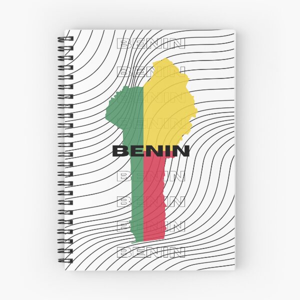 Item preview, Flag Map of Benin designed and sold by nyblydd.
