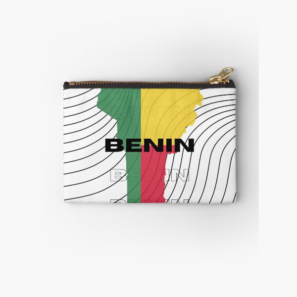 Item preview, Flag Map of Benin designed and sold by nyblydd.