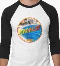 Magaluf, Magaluf poster, tshirt, Spain, beach, photo Men's Baseball ¾ T-Shirt