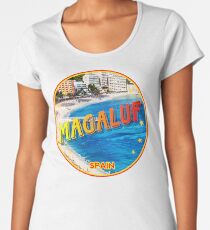 Magaluf, Magaluf poster, tshirt, Spain, beach, photo Women's Premium T-Shirt