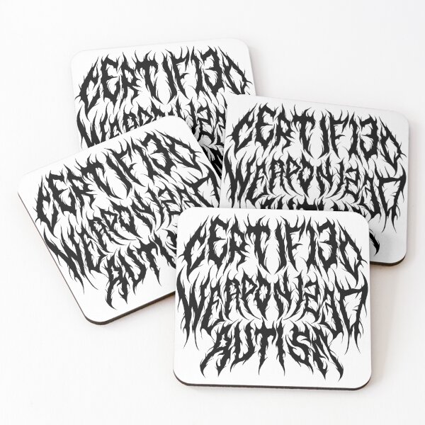 Item preview, Certified Weaponized Autism In black designed and sold by Chaos Haven.