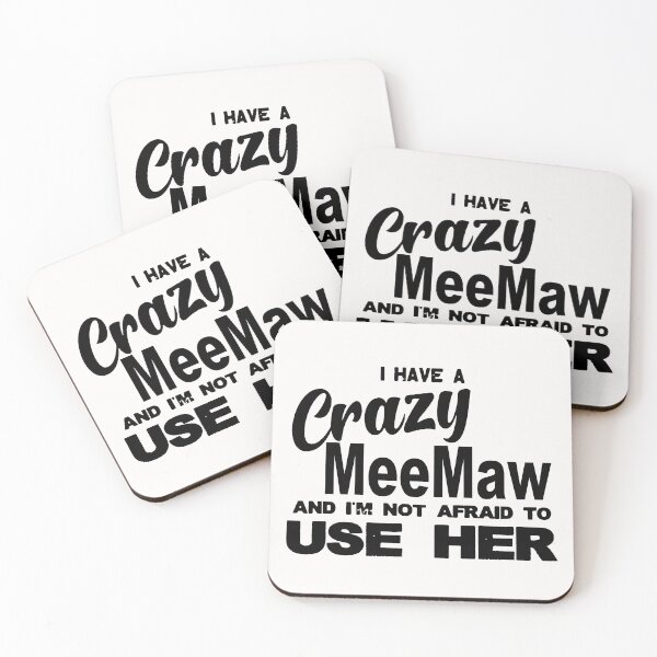 Item preview, Crazy MeeMaw; Grandma; designed and sold by StickerApe.