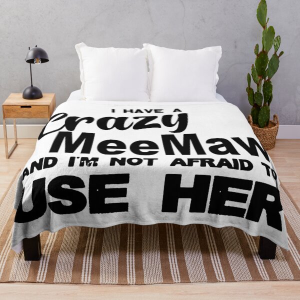 Item preview, Crazy MeeMaw; Grandma; designed and sold by StickerApe.