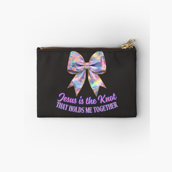 Item preview, Jesus Is the Knot That Holds Me Together – Elegant Chinoiserie Bow Christian Design designed and sold by PolynesianGrace.
