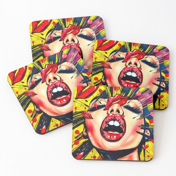 Item preview, BLACK - RED - GOLD / THE BLOOMING HAPPINESS designed and sold by Mark Fischer.