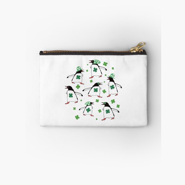 Item preview, St Patricks Day Shamrock And Penguin #2 designed and sold by EunsooLee.