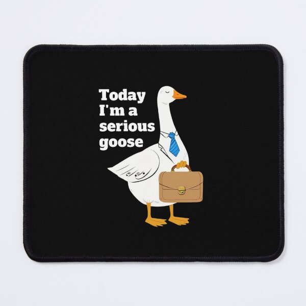 Item preview, "Today I'm a Serious Goose" – Funny & Silly Goose Shirt for Humor Lovers designed and sold by Colorful-Garden.