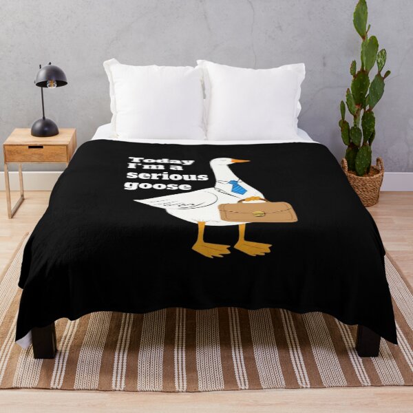Item preview, "Today I'm a Serious Goose" – Funny & Silly Goose Shirt for Humor Lovers designed and sold by Colorful-Garden.