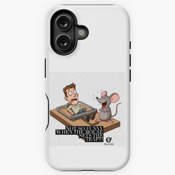 Vista previa del artículo con la obra «No tan gracioso/ Ratón», diseñado y vendido por Hurdd.