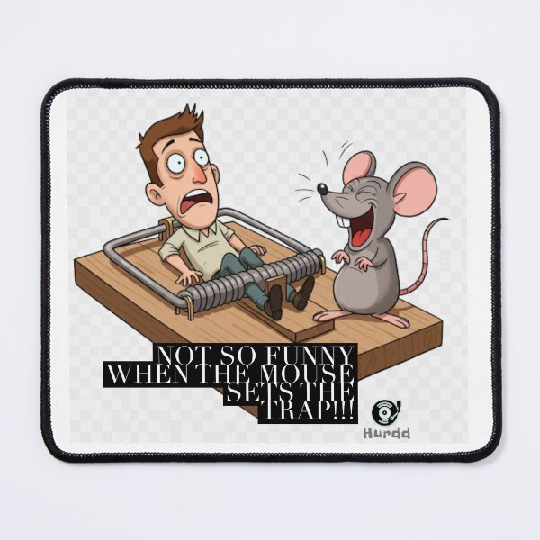 Item preview, Not So Funny/ Mouse designed and sold by Hurdd.