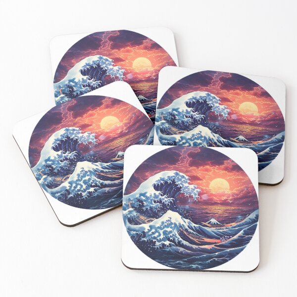 Item preview, ocean wave designed and sold by Stickermagician.