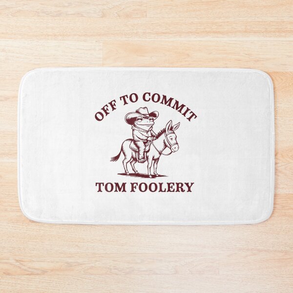 Item preview, Funny Off To Commit Tom Foolery Retro Frog designed and sold by lidanmasi.
