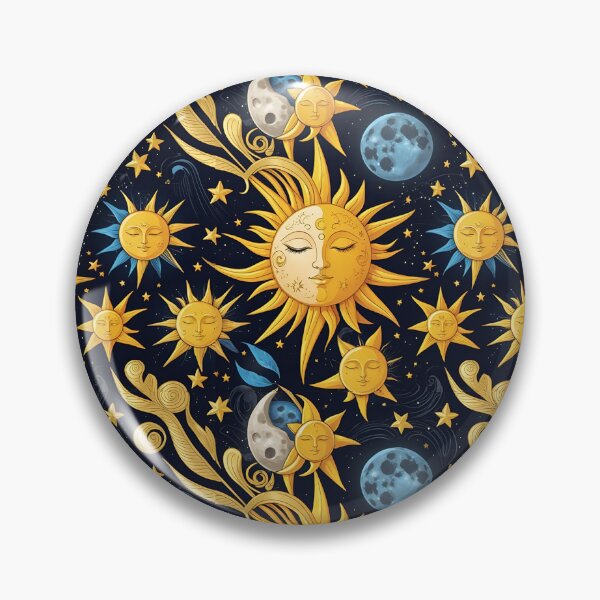 Item preview, Sun and Moon Pattern Design  3 designed and sold by Domo-Design.