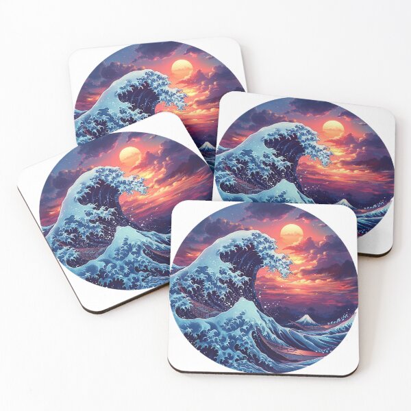 Item preview, ocean wave designed and sold by Stickermagician.