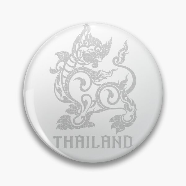 Item preview, Black dot singha lion sak yant thaistyle designed and sold by Bspaces.
