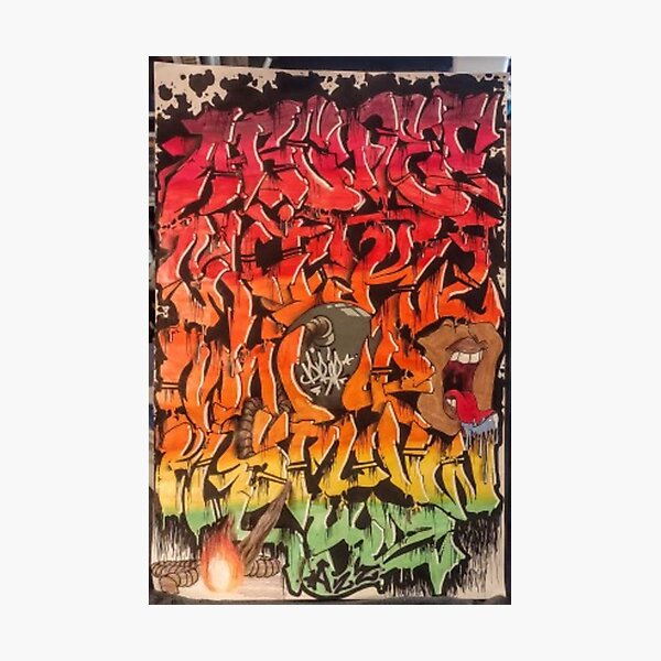 Item preview, The Bomb ABC designed and sold by Wall*Art.