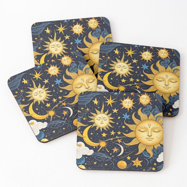 Item preview, Sun and Moon Pattern Design  4 designed and sold by Domo-Design.
