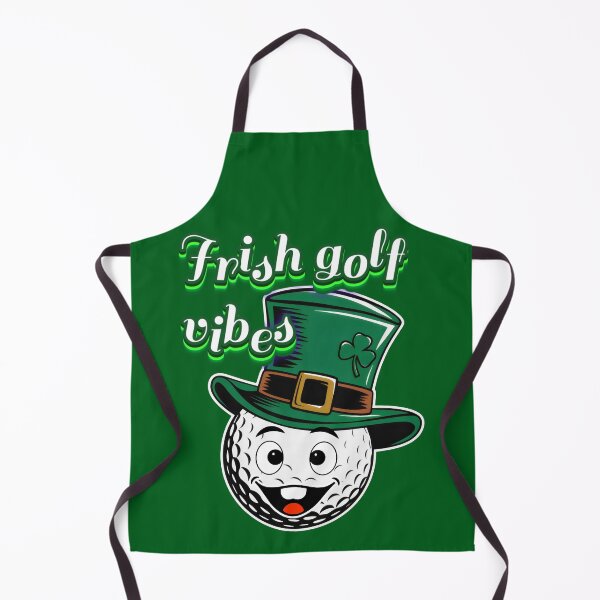 Item preview, Irish Golf Vibes Lucky Green Golf Ball Charm designed and sold by SplashTastic.