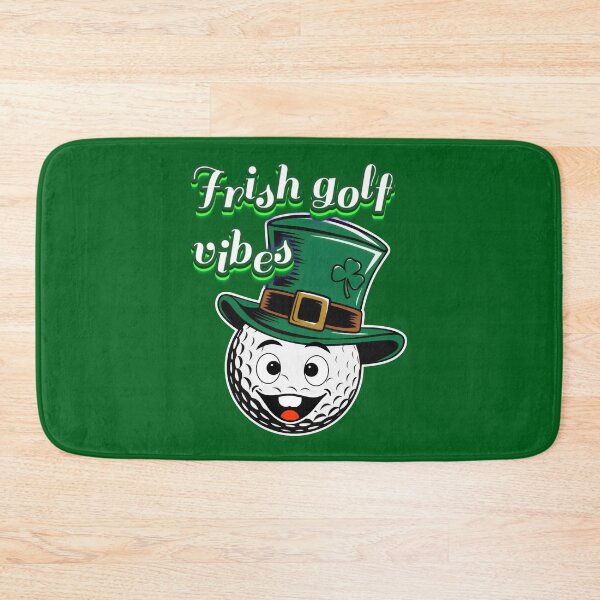 Item preview, Irish Golf Vibes Lucky Green Golf Ball Charm designed and sold by SplashTastic.