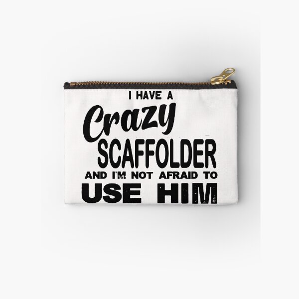 Item preview, Crazy Scaffolder; designed and sold by StickerApe.