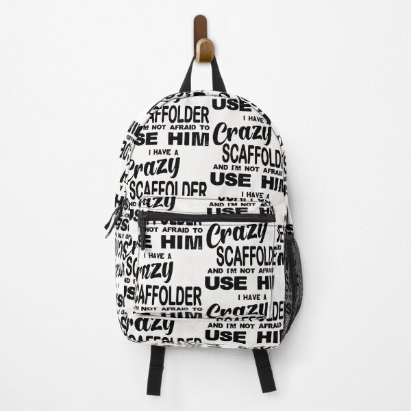 Item preview, Crazy Scaffolder; designed and sold by StickerApe.