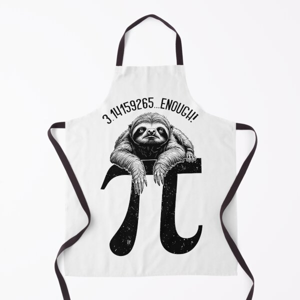 Item preview, Pi Day Funny Sloth Enough Digits Math Teacher Mathematics designed and sold by GrandeDuc.