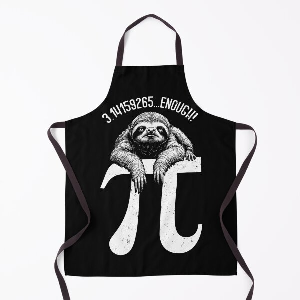 Item preview, Pi Day Funny Sloth Enough Digits Math Teacher Mathematics designed and sold by GrandeDuc.