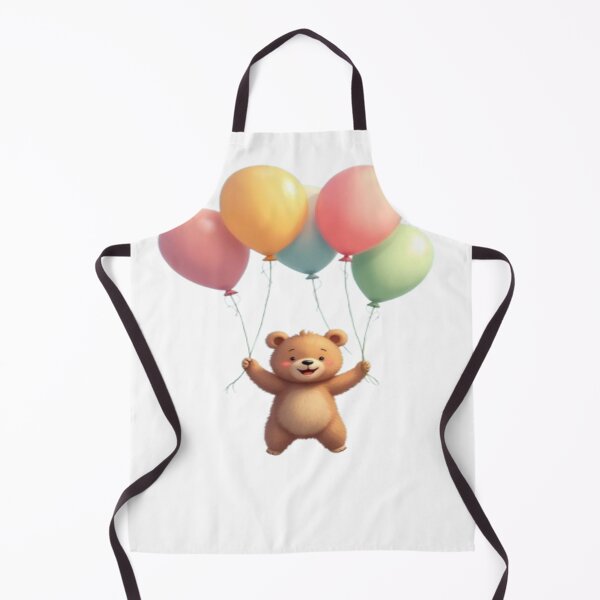 Item preview, Brown bear with baloons  designed and sold by toponlinefinds1.