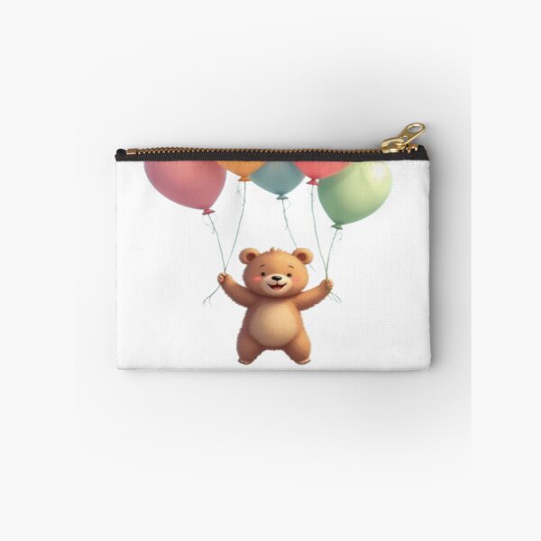 Item preview, Brown bear with baloons  designed and sold by toponlinefinds1.